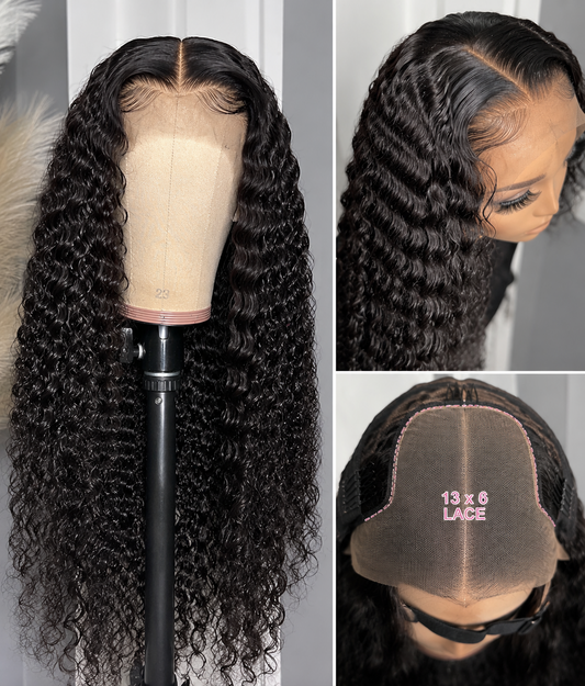 Miani hair 13x6 Deep Wave Lace Wig